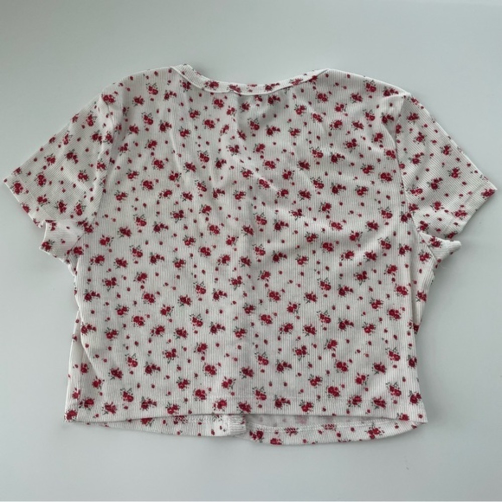 Floral Crop Top M - Picture 4 of 6
